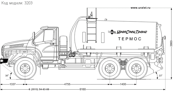 Автоцистерна вакуумная